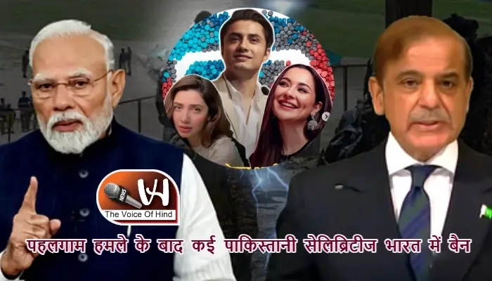पहलगाम हमले के बाद कई पाकिस्तानी सेलिब्रिटीज भारत में बैन