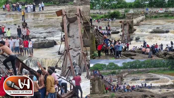 पुणे में इंद्रायणी नदी का ढहा पुल, PM ने लिया हाल, खरगे ने सरकार को घेरा