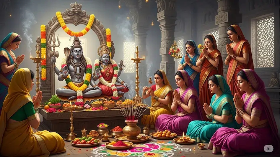हरतालिका तीज का दिन और मुहूर्त, जानें पूजा विधि और 16 श्रृंगार का महत्व