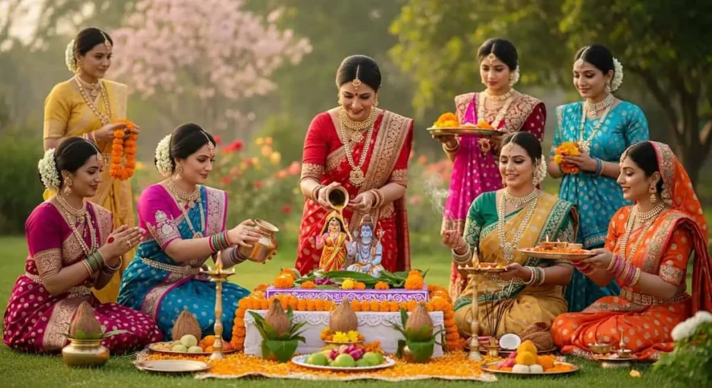 हरतालिका तीज का दिन और मुहूर्त, जानें पूजा विधि और 16 श्रृंगार का महत्व