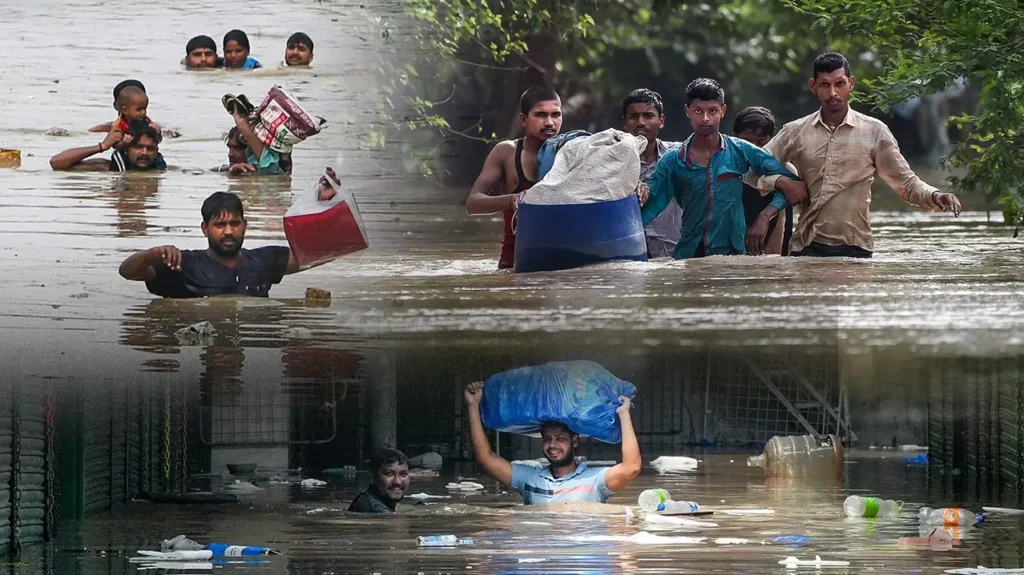 दिल्ली में यमुना उफान पर: निचले इलाकों पर बाढ़ का खतरा, रेड अलर्ट जारी
