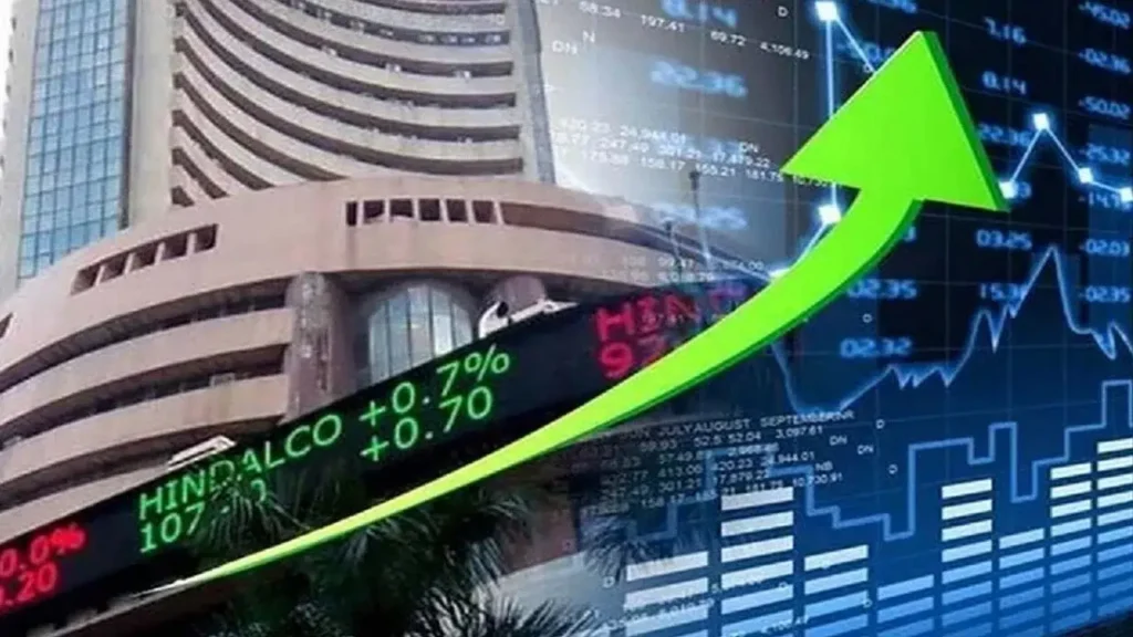 शेयर बाजार में जोरदार उछाल, NIFTY ने छुआ 25 हजार