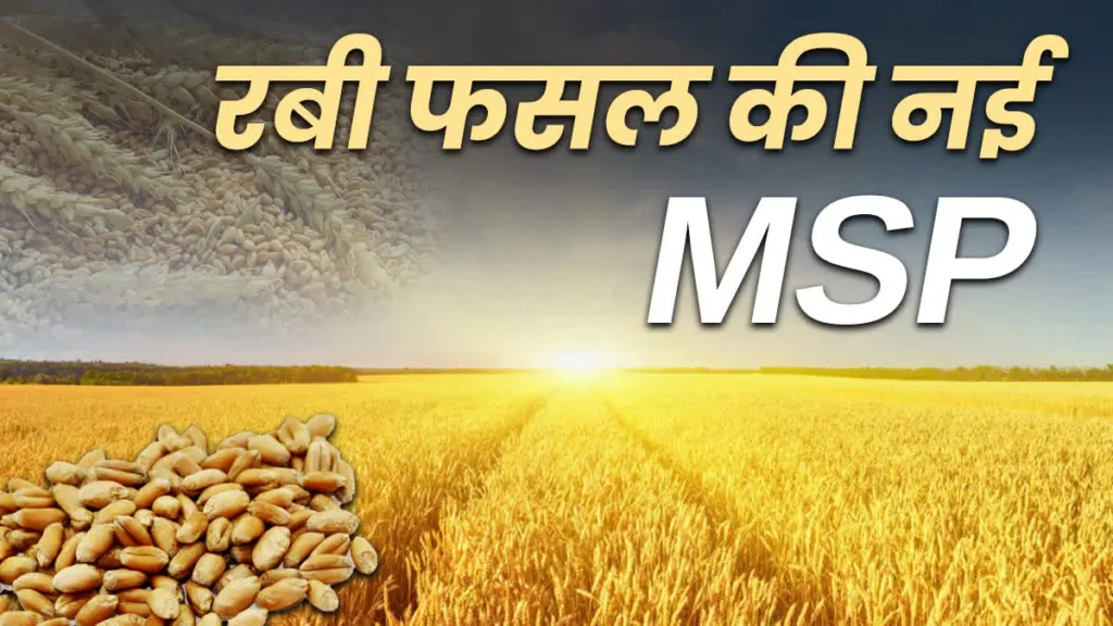 किसानों को बड़ी राहत: रबी फसल 2026-27 के लिए MSP में भारी बढ़ोतरी