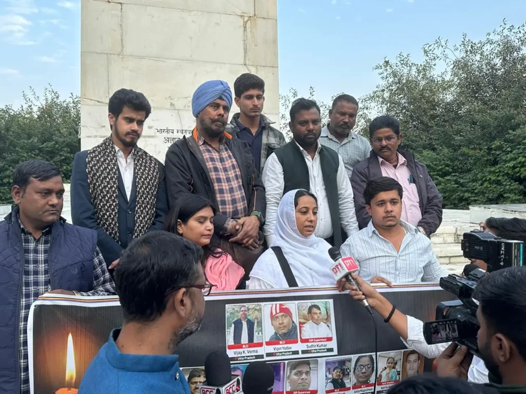 BLO की मौतें हादसा नहीं, सिस्टम की हत्या- AAP