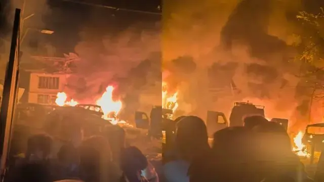 श्रीनगर नौगाम थाने में भीषण विस्फोट, 9 की मौत