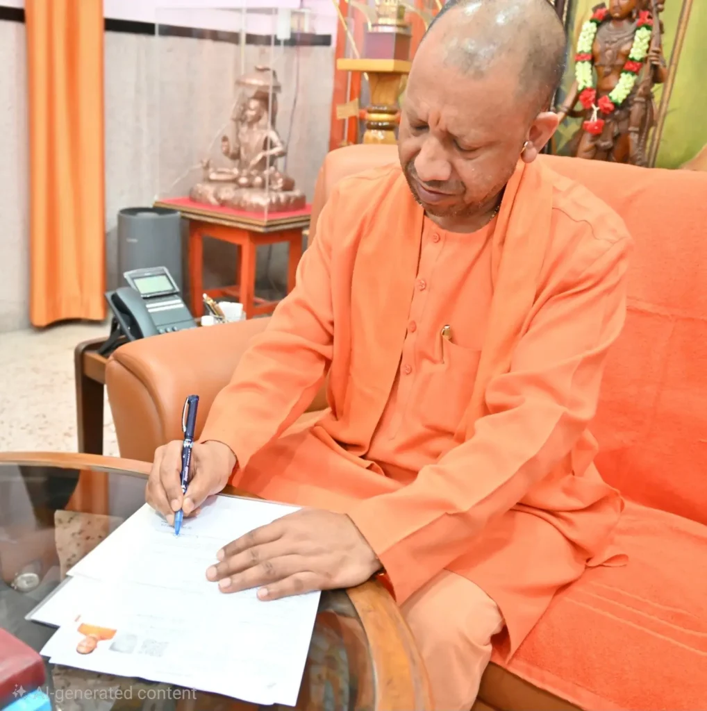 गोरखपुर में CM योगी ने भरा SIR फॉर्म, मतदाताओं से भी अपील