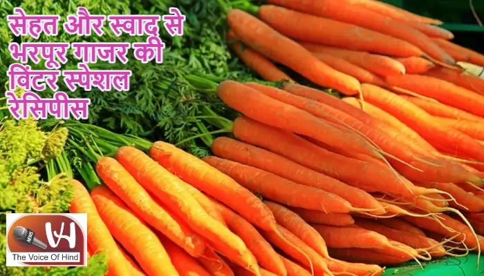 सेहत और स्वाद से भरपूर गाजर की विंटर स्पेशल रेसिपीस