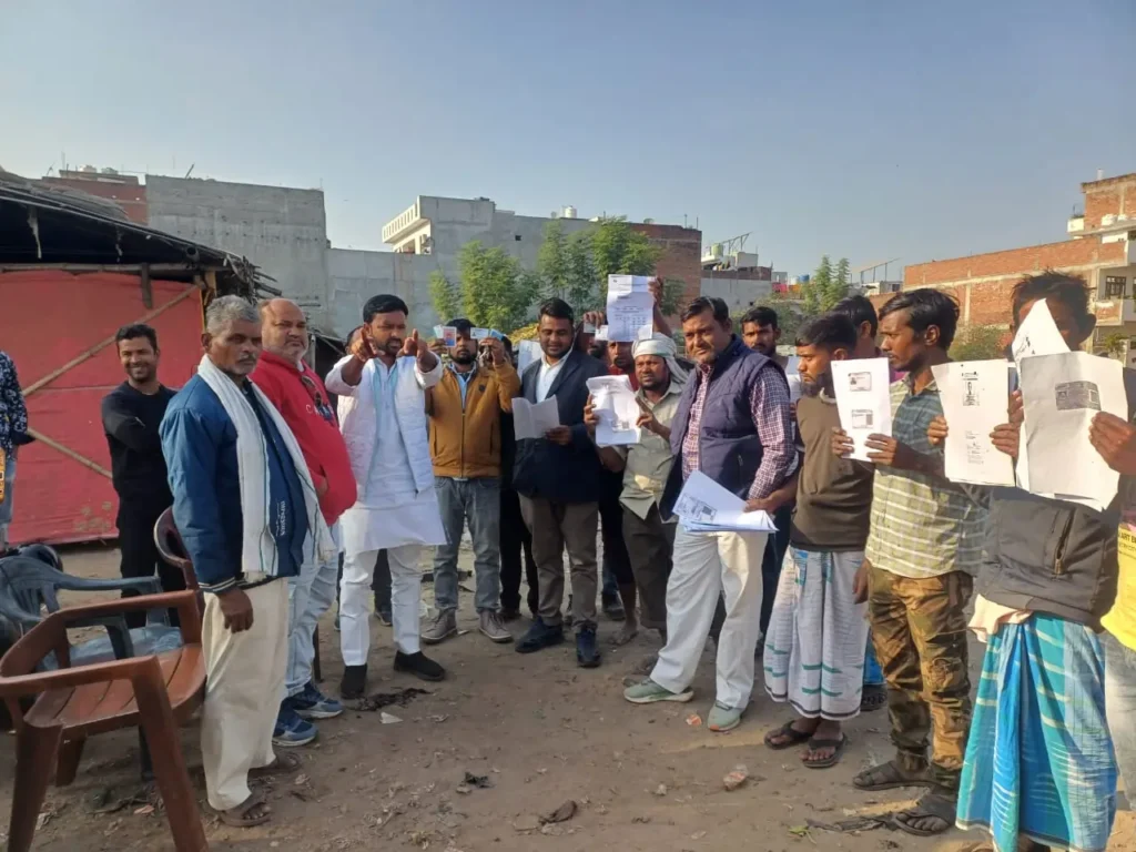 गरीबों पर भाजपा मेयर कर रही अन्याय- संजय सिंह