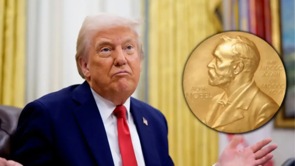 मचाडो ने अपना नोबेल शांति पुरस्कार ट्रंप को किया भेंट, चहक उठे ट्रंप