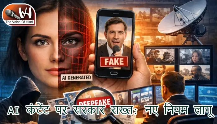 AI कंटेंट पर सरकार सख्त: नए नियम लागू