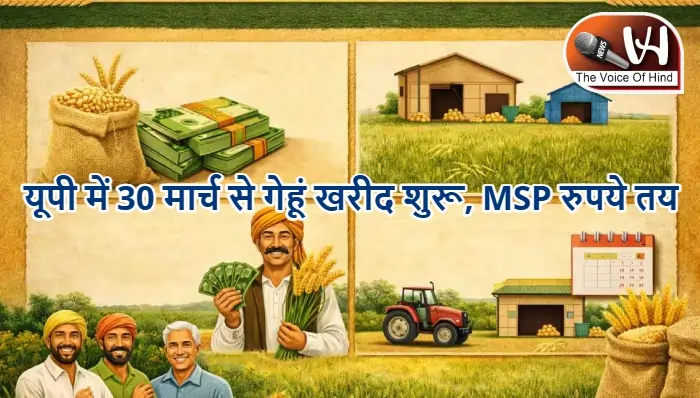 यूपी में 30 मार्च से गेहूं खरीद शुरू, MSP रुपये तय