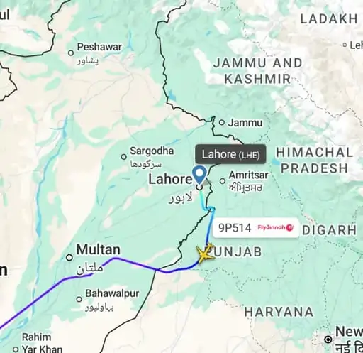 पाकिस्तानी सीमा में घुसा एयर इंडिया का विमान!
