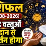 राशिफल (20-08-2026) : सफेद वस्तुओं के दान से परिवर्तन होगा
