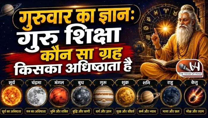 गुरुवार का ज्ञान: गुरु शिक्षा कौन सा ग्रह किसका अधिष्ठाता है