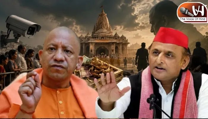 राम मंदिर चढ़ावे पर CM योगी का विपक्ष पर तीखा हमला